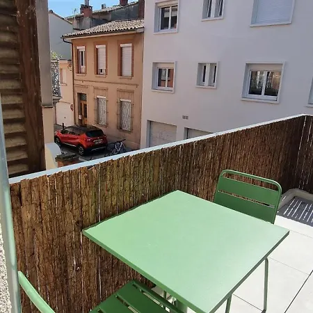 Chic & Balcon - Hypercentre - Gare - Metro Apartmán *