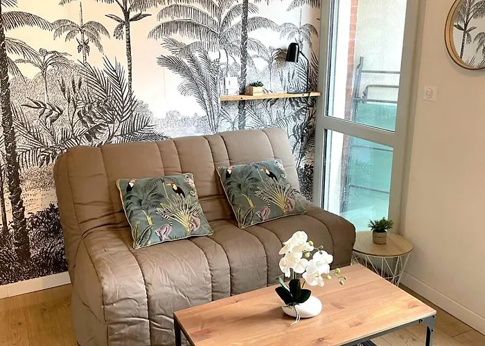 Apartman Chic & Balcon - Hypercentre - Gare - Metro Toulouse